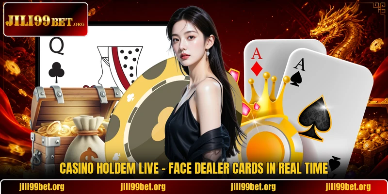 Casino Holdem Live - Face Dealer Cards In Real Time