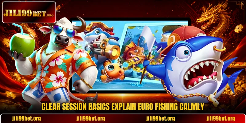 Clear session basics explain Euro Fishing calmly