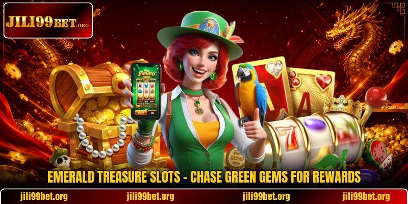 Emerald Treasure Slots - Chase Green Gems For Rewards