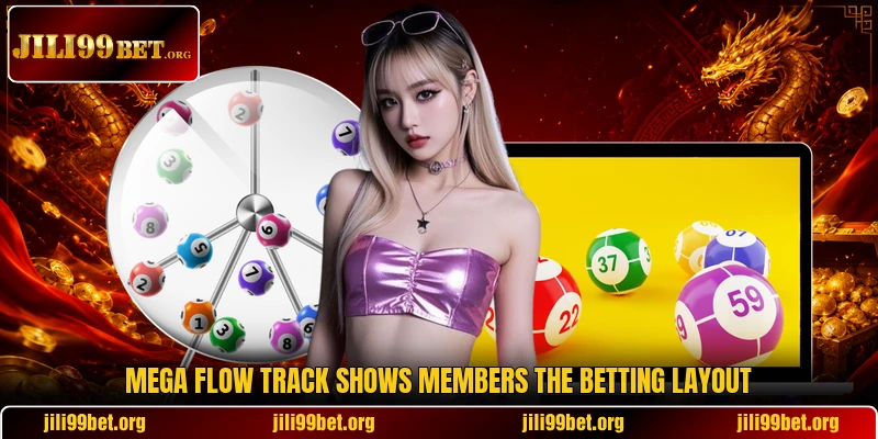 Mega Flow Track shows members the betting layout Mega Flow Track shows members the betting layout