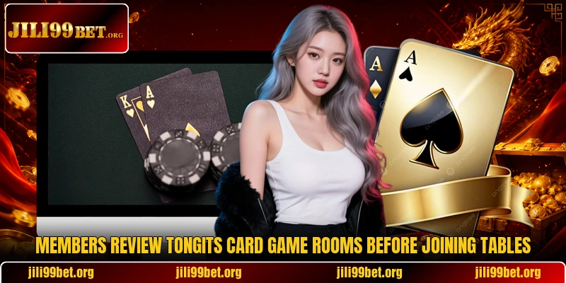 Members review tongits card game rooms before joining tables Members review tongits card game rooms before joining tables
