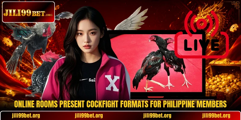 Online rooms present cockfight formats for Philippine members Online rooms present cockfight formats for Philippine members