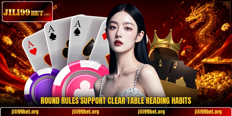 Round rules support clear table reading habits