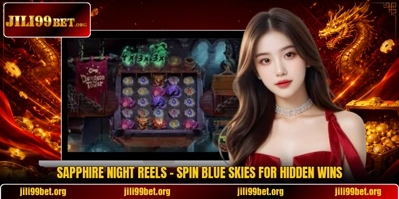 Sapphire Night Reels - Spin Blue Skies For Hidden Wins