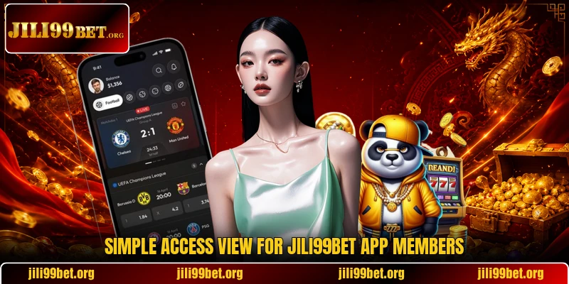 Simple access view for Jili99Bet app members
